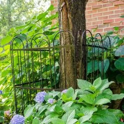 Gilbert & Bennett Yorkshire 39 in. Steel Garden Fence -Deals Silky Store black gilbert bennett garden fencing fb101 a 31 1000