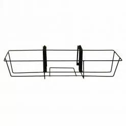 Gilbert & Bennett 24 in. Adjustable Black Flower Box Holder