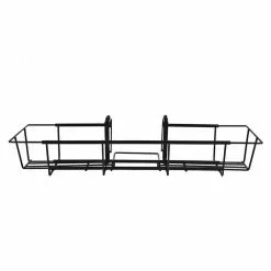Gilbert & Bennett 24 in. Adjustable and Expandable Black Flower Box Holder