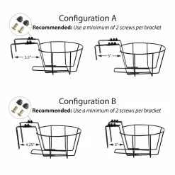 Gilbert & Bennett 10 in. Metal Adjustable Flower Pot Holder -Deals Silky Store black gilbert bennett plant hangers r0926 b 44 1000
