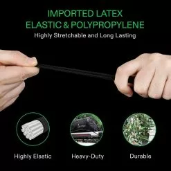 VIVOSUN 3 ft. x 3 ft. Elastic Trellis Netting with Hooks (2-Pack) -Deals Silky Store black vivosun tomato cages x001ph5uh1 fa 1000