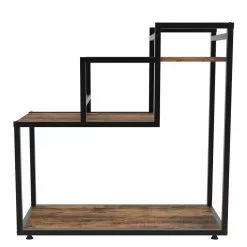 Maocao hoom 13.7 in.W x 30. in.H Outdoor Brown Wooden Plant Stand(3-tiered) -Deals Silky Store brown maocao hoom plant stands dj c 200002 4f 1000