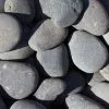 Butler Arts 0.50 cu. ft. 40 lbs. 2 in. to 4 in. Large Black Mexican Beach Pebble