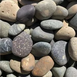 Butler Arts 0.50 cu. ft. 40 lbs. 1 in. to 3 in. Medium Mixed Mexican Beach Pebble