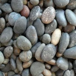 Butler Arts 0.50 cu. ft. 40 lbs. 5/8 in. to 7/8 in. Mixed Mexican Beach Pebble (20-Bag Pallet)