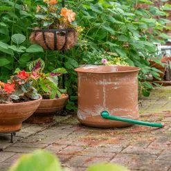 Gilbert & Bennett 150 ft. Cylinder Hose Holder -Deals Silky Store copper coated finish gilbert bennett hose reels hhcirn s 44 1000