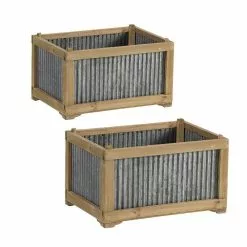 Seasonal Abode Inc Massiah Gray Planter