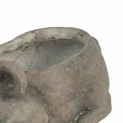 Seasonal Abode Inc Neo Gray Manon Pig Planter -Deals Silky Store gray seasonal abode inc plant pots d76711 4f 1000