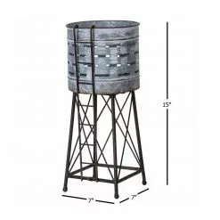 Seasonal Abode Inc Narciso Metal Planter -Deals Silky Store gray seasonal abode inc plant pots fa824 c3 1000