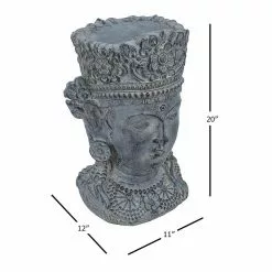 Seasonal Abode Inc Jebris Metal Planter -Deals Silky Store gray seasonal abode inc plant pots sa60010 ds c3 1000