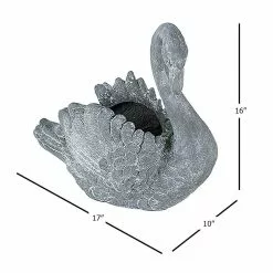 Seasonal Abode Inc Marisheil Metal Planter -Deals Silky Store gray seasonal abode inc plant pots sa60014 ds c3 1000