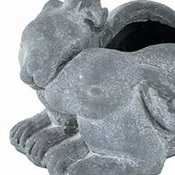 Seasonal Abode Inc Yvonich Metal Planter -Deals Silky Store gray seasonal abode inc plant pots sa60017 ds 4f 1000