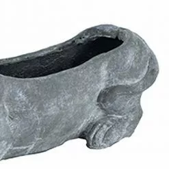 Seasonal Abode Inc Clyde Metal Planter -Deals Silky Store gray seasonal abode inc plant pots sa60018 ds 1f 1000