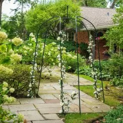 Gilbert & Bennett 71 in. W x 91 in. H Gazebo Trellis Arch -Deals Silky Store greens gilbert bennett garden trellises gaz g c3 1000