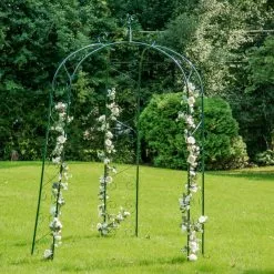 Gilbert & Bennett 71 in. W x 91 in. H Gazebo Trellis Arch -Deals Silky Store greens gilbert bennett garden trellises gaz g fa 1000