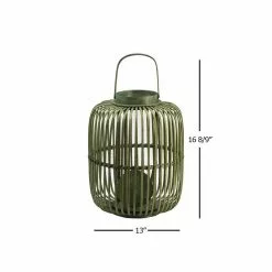 Seasonal Abode Inc Saul Green Lantern 10 Seasonal Abode Inc Saul Green Lantern -Deals Silky Store greens seasonal abode inc outdoor lanterns 48563 c3 1000