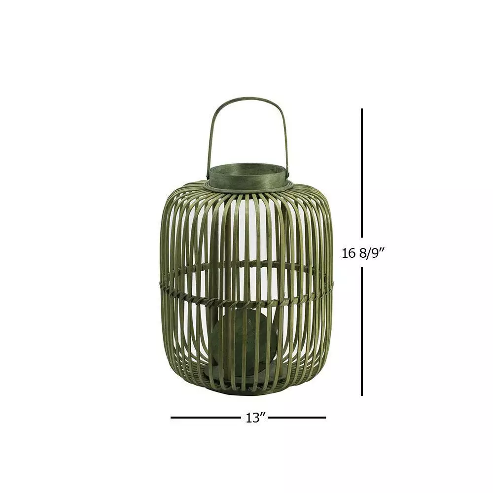 Seasonal Abode Inc Saul Green Lantern 3 Seasonal Abode Inc Saul Green Lantern - Image 3