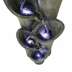 Maocao hoom Outdoor 5-Tier Resin Fountain with LED Light 11 Maocao hoom Outdoor 5-Tier Resin Fountain with LED Light -Deals Silky Store maocao hoom freestanding fountains dj c 3038048 fa 1000