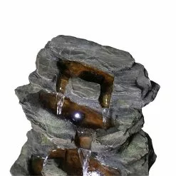 Maocao hoom Outdoor 5-Tier Resin Water Fountain with LED 9 Maocao hoom Outdoor 5-Tier Resin Water Fountain with LED -Deals Silky Store maocao hoom freestanding fountains dj c 73038147 1f 1000
