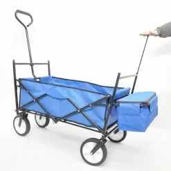 Maocao hoom Blue 3.5 cu.ft. Steel Garden Cart -Deals Silky Store maocao hoom garden carts dj c w22721200 4f 1000