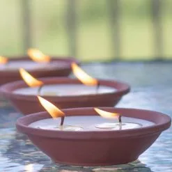 PATIO ESSENTIALS 3 oz. Citronella Candle Terracotta Dish (3-Pack) -Deals Silky Store patio essentials citronella candles 20012 3 1f 1000