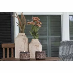 PATIO ESSENTIALS 6 oz. Aztec-Inspired Carved Citronella Candle (3-Pack) -Deals Silky Store patio essentials citronella candles 202024 spk 4f 1000