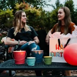 PATIO ESSENTIALS 17 oz. Citronella Painted Bucket -Deals Silky Store patio essentials citronella candles 21257p 44 1000