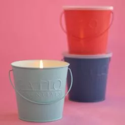 PATIO ESSENTIALS 17 oz. Citronella Painted Bucket -Deals Silky Store patio essentials citronella candles 21257p 4f 1000