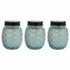 PATIO ESSENTIALS 9 oz. Glass Pineapple Citronella and Lemongrass Candle (3-Pack)