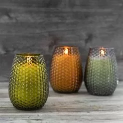 PATIO ESSENTIALS 9 oz. Dotted Glass Citronella Candle -Deals Silky Store patio essentials citronella candles 220080 spk 4f 1000