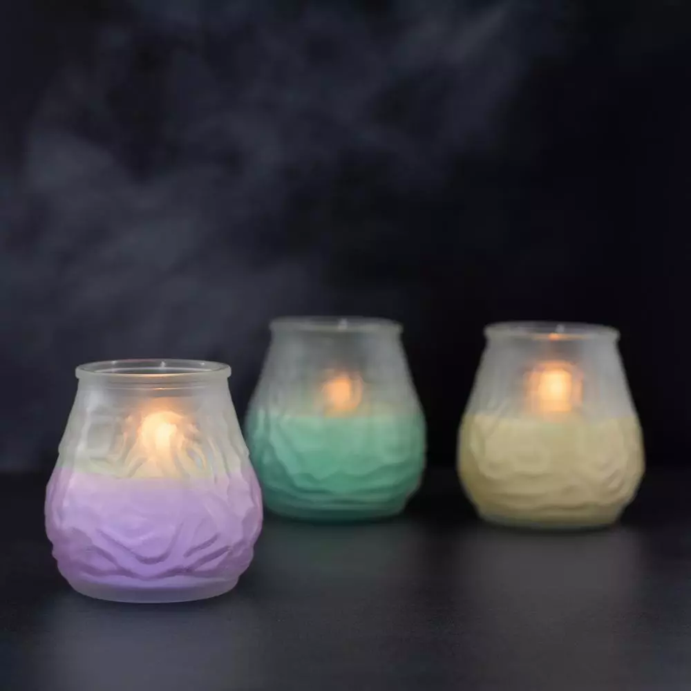 PATIO ESSENTIALS 7.1 oz. LED Color Changing Candle Polynesian (3-Pack) 3 PATIO ESSENTIALS 7.1 oz. LED Color Changing Candle Polynesian (3-Pack) - Image 3