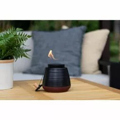 PATIO ESSENTIALS Matte Black Tabletop Torch (2-Pack) -Deals Silky Store patio essentials citronella candles torches 20802ce bk 4f 1000