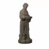Seasonal Abode Inc Reign Brown St Francis Statue
