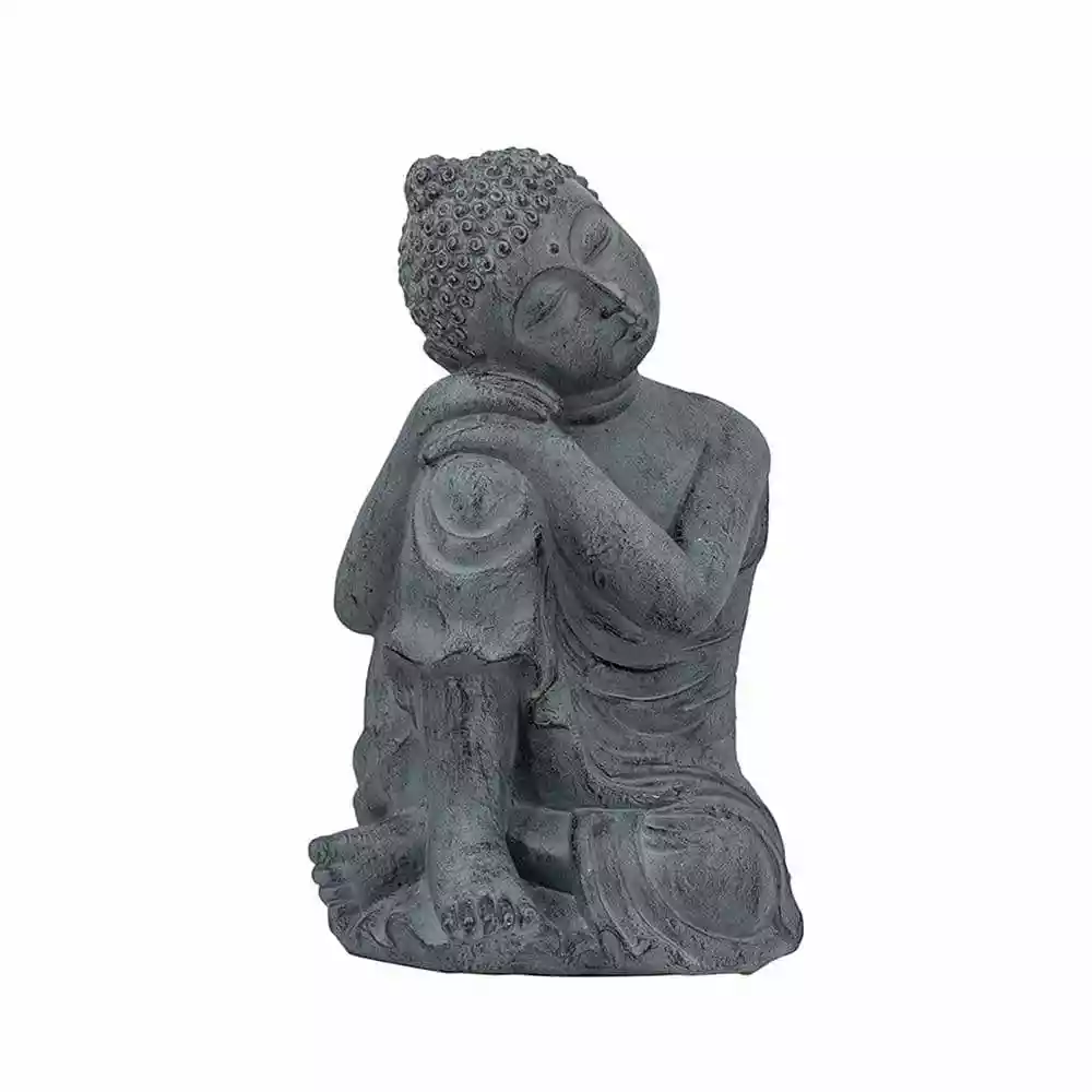 Seasonal Abode Inc Ecleo Dark Green Mgo Buddha Statue 1 Seasonal Abode Inc Ecleo Dark Green Mgo Buddha Statue