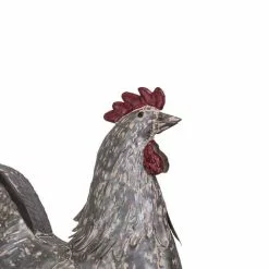 Seasonal Abode Inc Rebolla Antique Gray Iron Hen -Deals Silky Store seasonal abode inc garden statues tg708 1f 1000