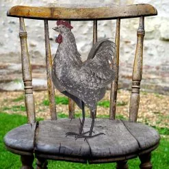 Seasonal Abode Inc Rebolla Antique Gray Iron Hen -Deals Silky Store seasonal abode inc garden statues tg708 31 1000