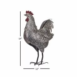 Seasonal Abode Inc Rebolla Antique Gray Iron Hen -Deals Silky Store seasonal abode inc garden statues tg708 44 1000