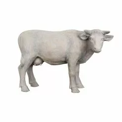Seasonal Abode Inc Tallulah Gray Mgo Gray Cow