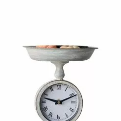 Seasonal Abode Inc Margreat White Metal Scale Clock -Deals Silky Store seasonal abode inc outdoor clocks fa833 4f 1000