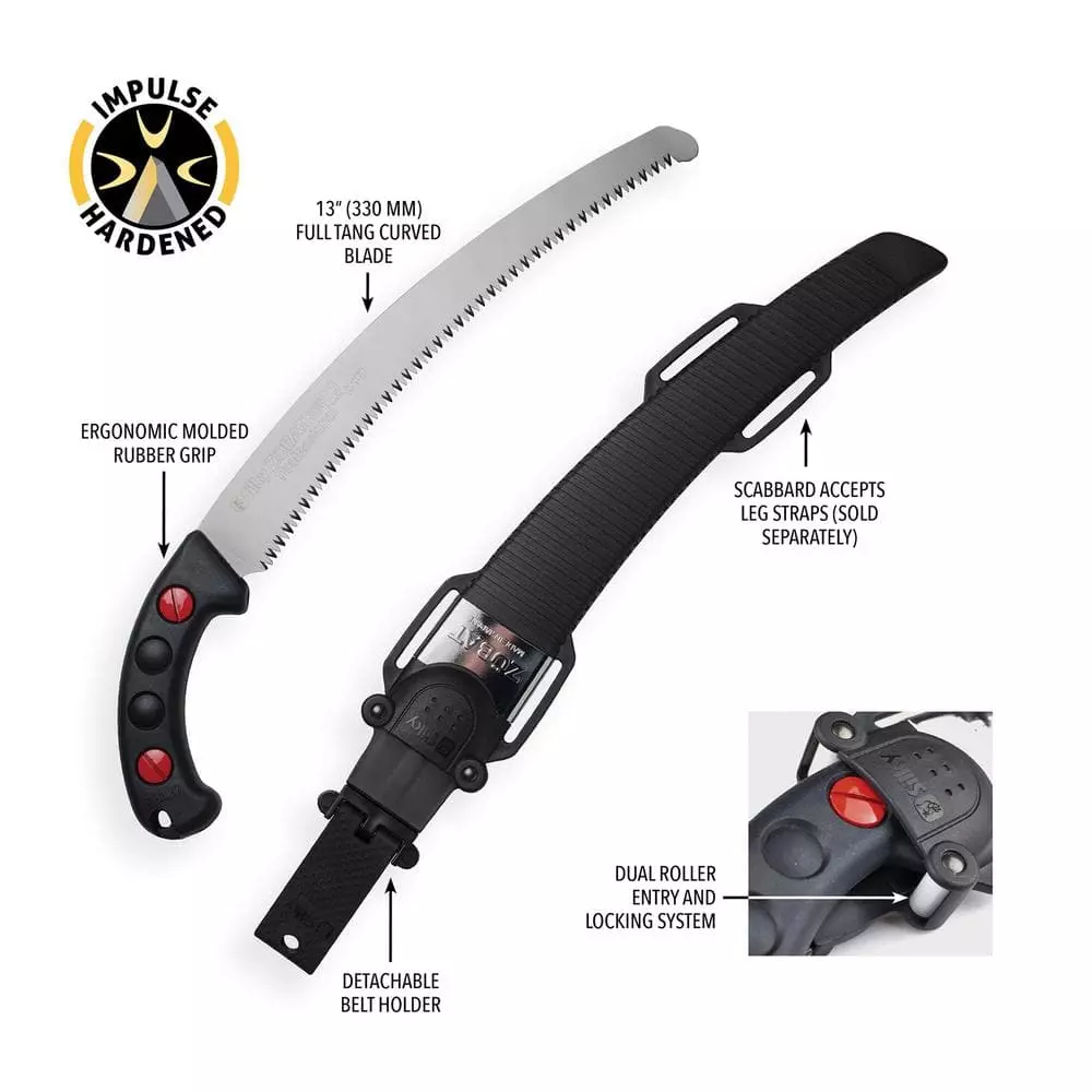 Silky ZUBAT 13 in. Large Teeth Hand Saw 2 Silky ZUBAT 13 in. Large Teeth Hand Saw - Image 2