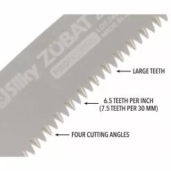 Silky ZUBAT 9.5 in. Hand Saw Replacement Blade -Deals Silky Store silky pruning saws 271 24 4f 1000