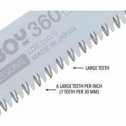 Silky BIGBOY 14 in. Large Teeth Folding Saw Replacement Blade -Deals Silky Store silky pruning saws 355 36 4f 1000