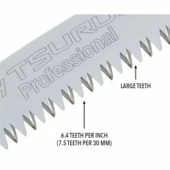 Silky TSURUGI 8 in. Curved Large Teeth Hand Saw Replacement Blade -Deals Silky Store silky pruning saws 455 21 1f 1000