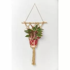 Primitive Planters Polypropylene Large Tan Macrame Wall Planter -Deals Silky Store tan primitive planters plant hangers 2794 31 1000