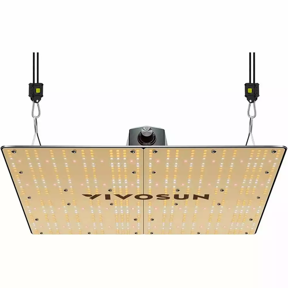 VIVOSUN 300-Watt LED Grow Light with Samsung LM301 Diodes and Daisy Chain Driver, Warm White 1 VIVOSUN 300-Watt LED Grow Light with Samsung LM301 Diodes and Daisy Chain Driver, Warm White