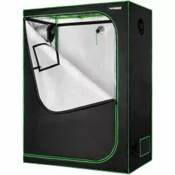 VIVOSUN 2 ft. x 4 ft. Mylar Hydroponic Grow Tent with Observation Window and Floor Tray