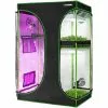 VIVOSUN 4 ft. x 3 ft. 2-in-1 Mylar Reflective Grow Tent for Indoor Hydroponic Growing System