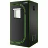 VIVOSUN 2 ft. L x 2 ft. L Hydroponic Mylar Grow Tent with Observation Window and Floor Tray