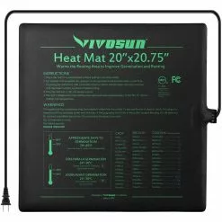 VIVOSUN 20 in. x 20.75 in. Durable Waterproof Seedling Heat Mat