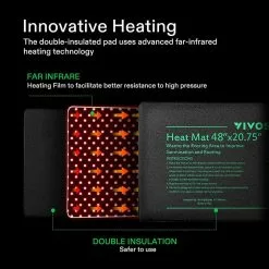 VIVOSUN 48 in. x 20.75 in. Durable Waterproof Seedling Heat Mat -Deals Silky Store vivosun heat mats wal 330103nj 4f 1000